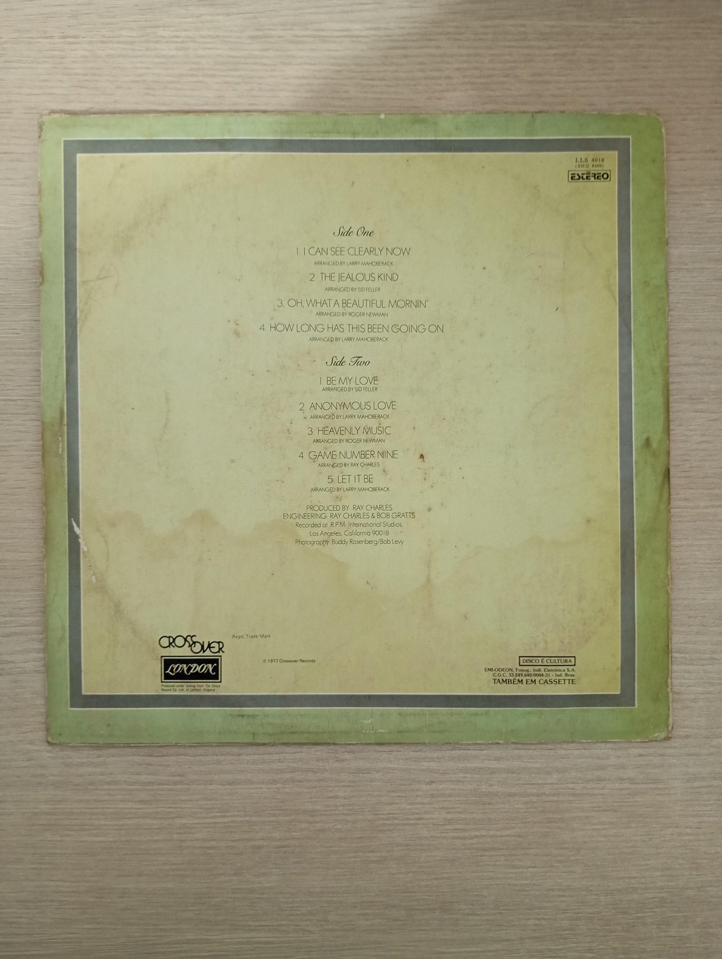 Lp Vinil Ray Charles True To Life