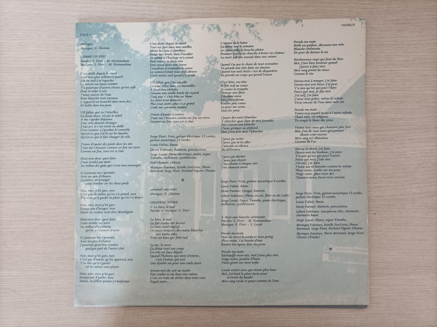 Lp Vinil Harmonium L'Heptade Duplo Com Encartes, Leia