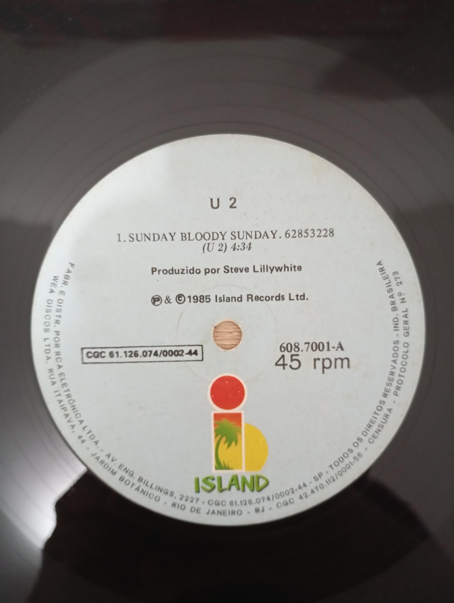 Lp Vinil U2 Sunday Bloody Sunday