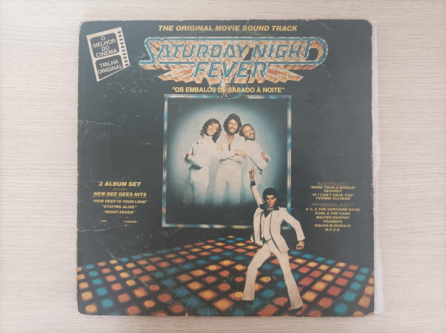 Lp Vinil Bee Gees Saturday Night Fever / Sábado Noite Duplo