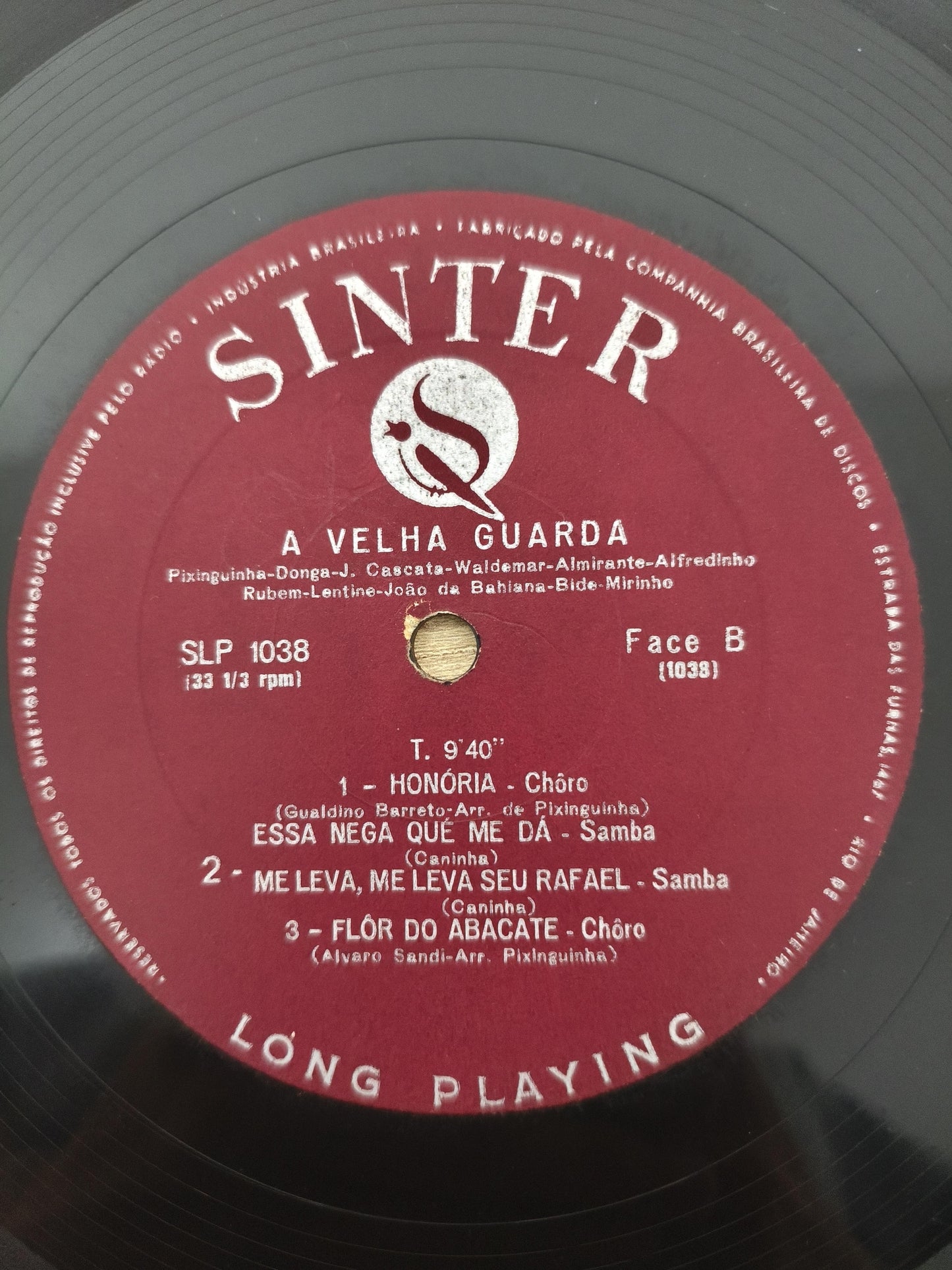 Lp Vinil Grupo Da Velha Guarda 1955