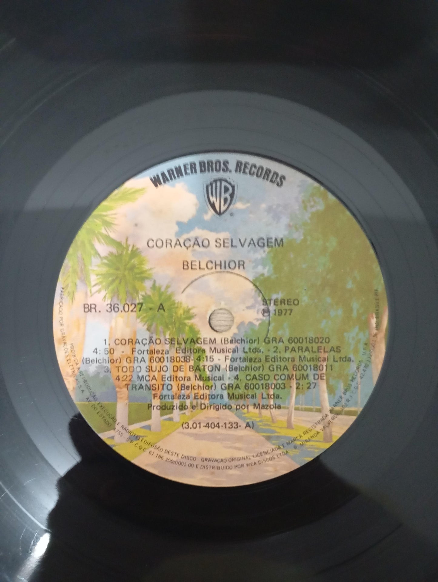 Lp Vinil Belchior Coração Selvagem Capa Dupla
