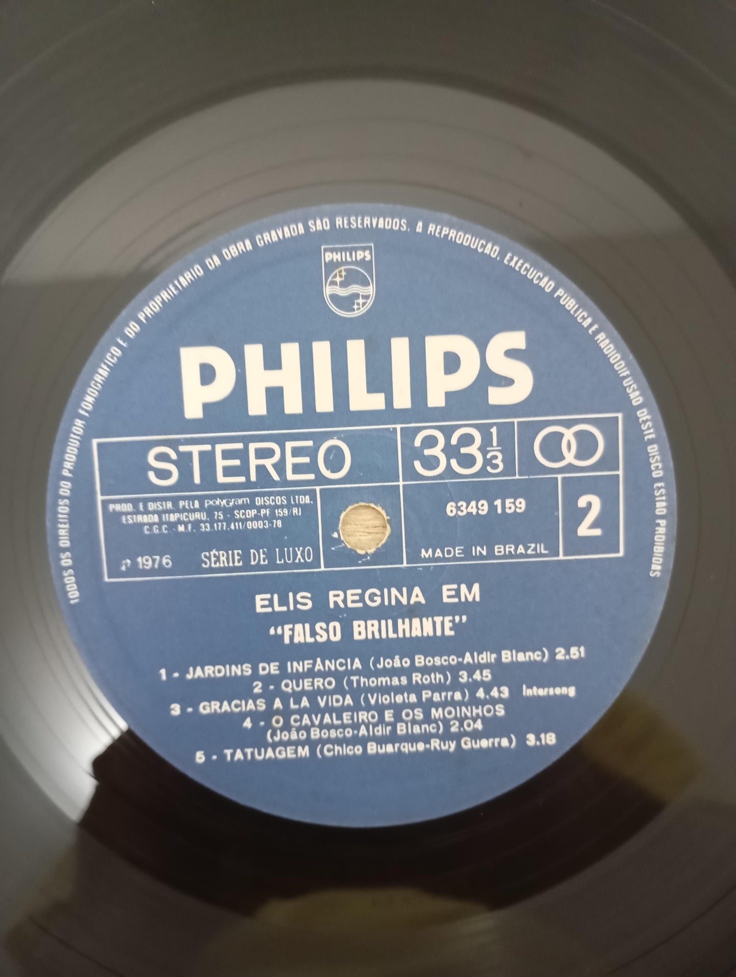 Lp Vinil Elis Regina Falso Brilhante Capa Dupla