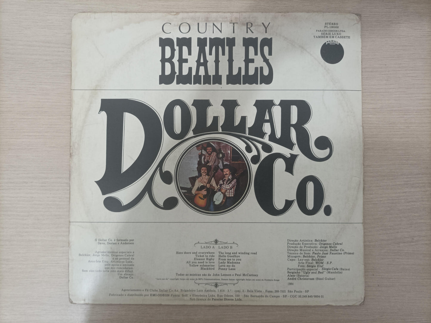 Lp Vinil Dollar Co. Country Beatles
