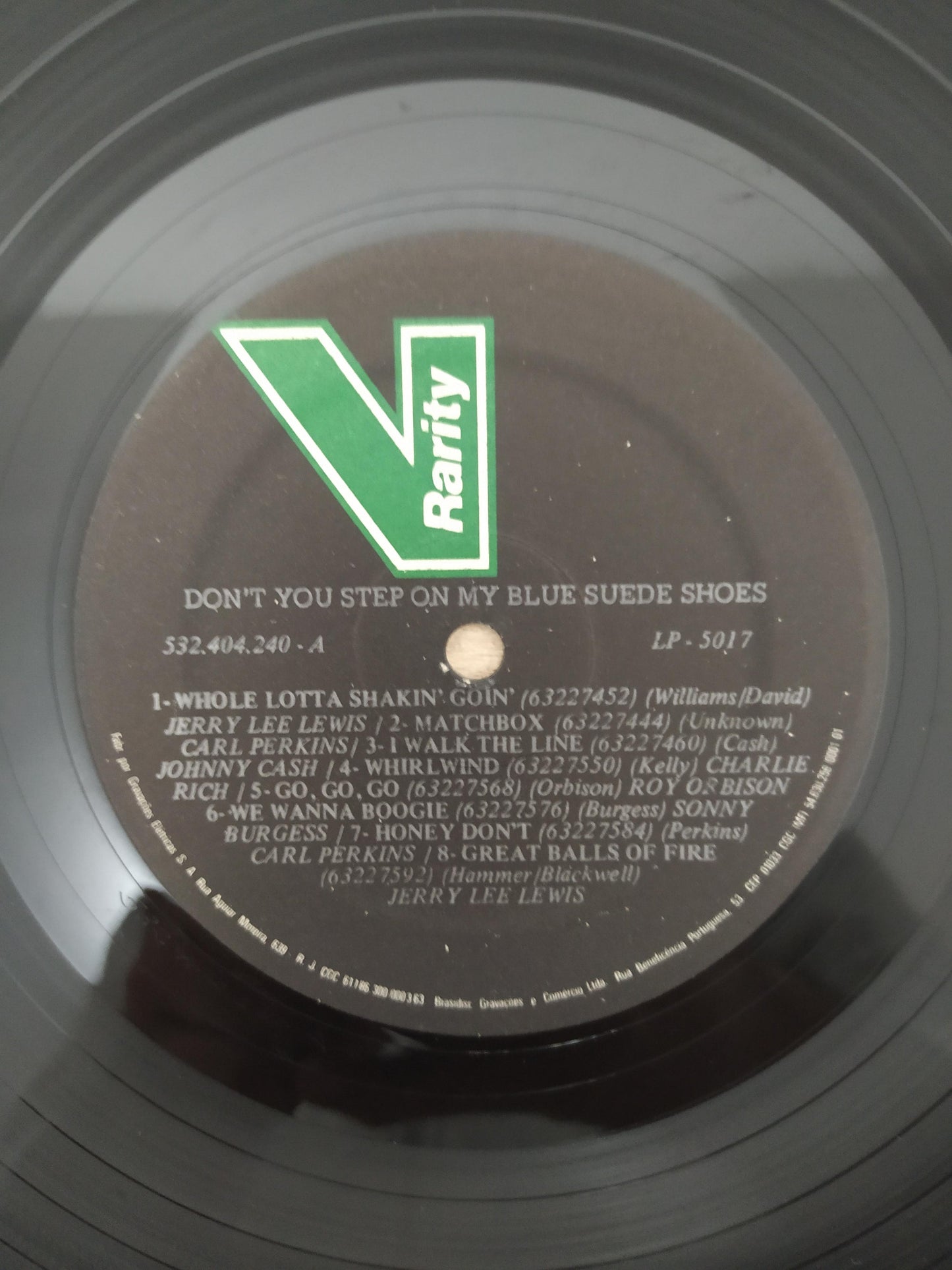 Lp Vinil Don't You Stop On My Blue Suede Shoes Greatest Hits