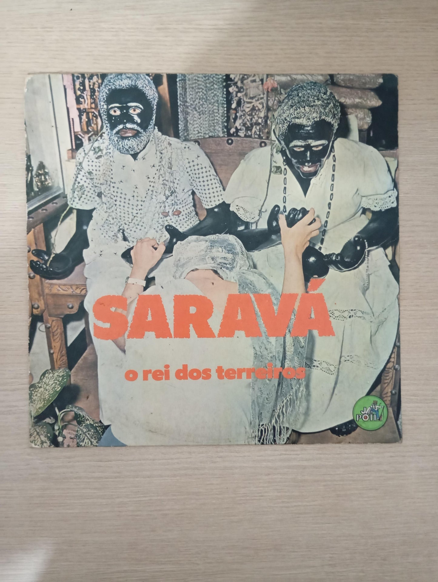 Lp Vinil O Rei Do Terreiro E Os Curimbeiros de Oxalá Saravá