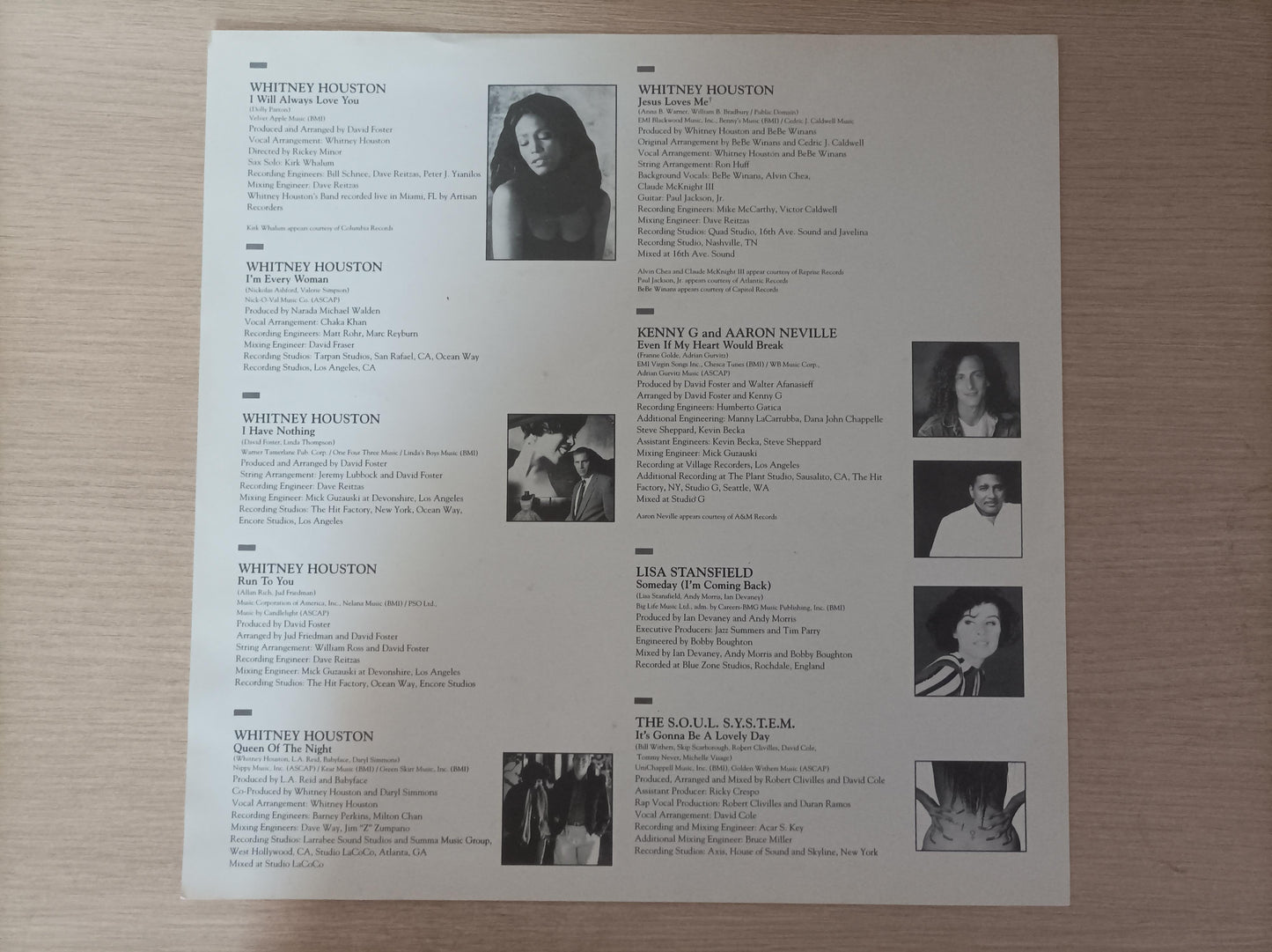 Disco Vinil The Bodyguard O Guarda-Costas Com Encarte A