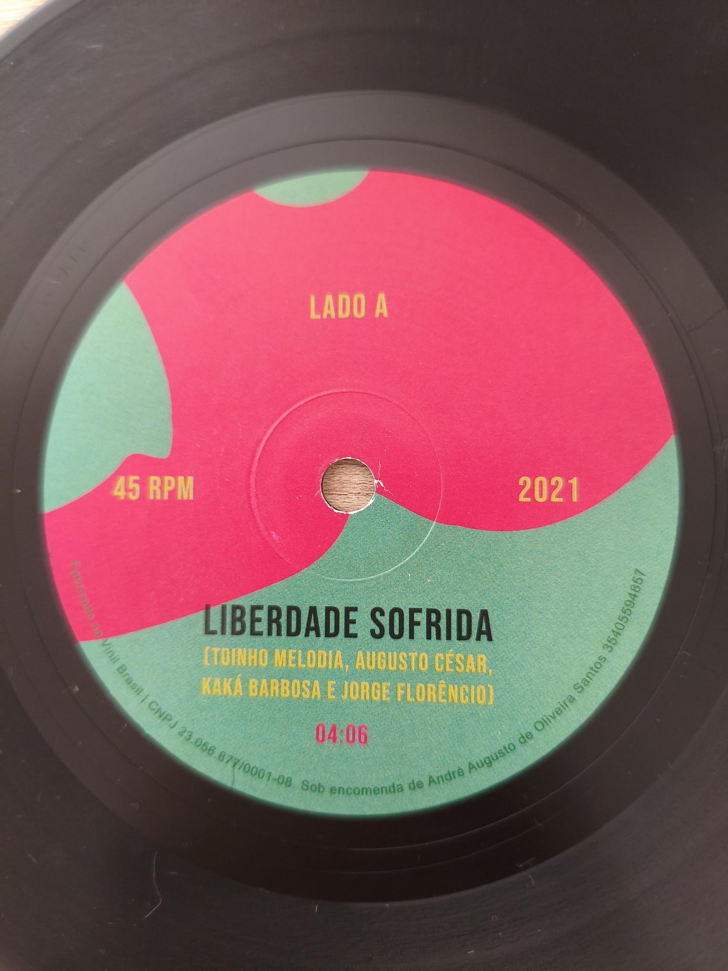 Compacto Vinil Toinho Melodia Toinho Dub Com Encarte