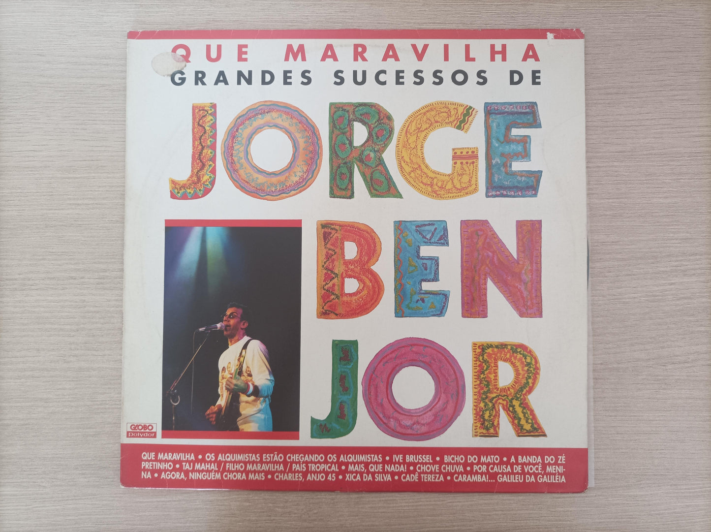 Lp Vinil Jorge Ben Que Maravilha (Grandes Sucessos de)
