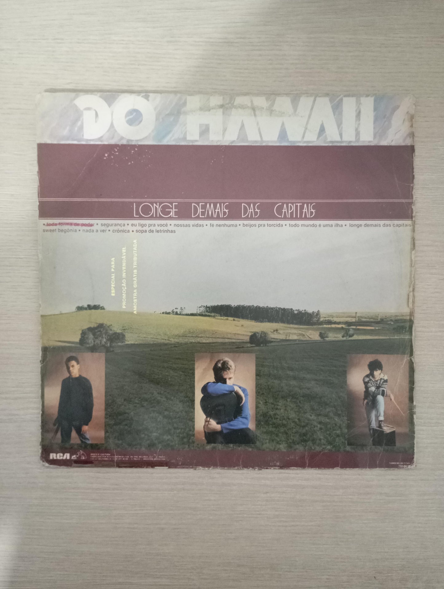 Lp Vinil Engenheiros Do Hawaii Longe Demais Das Capitais