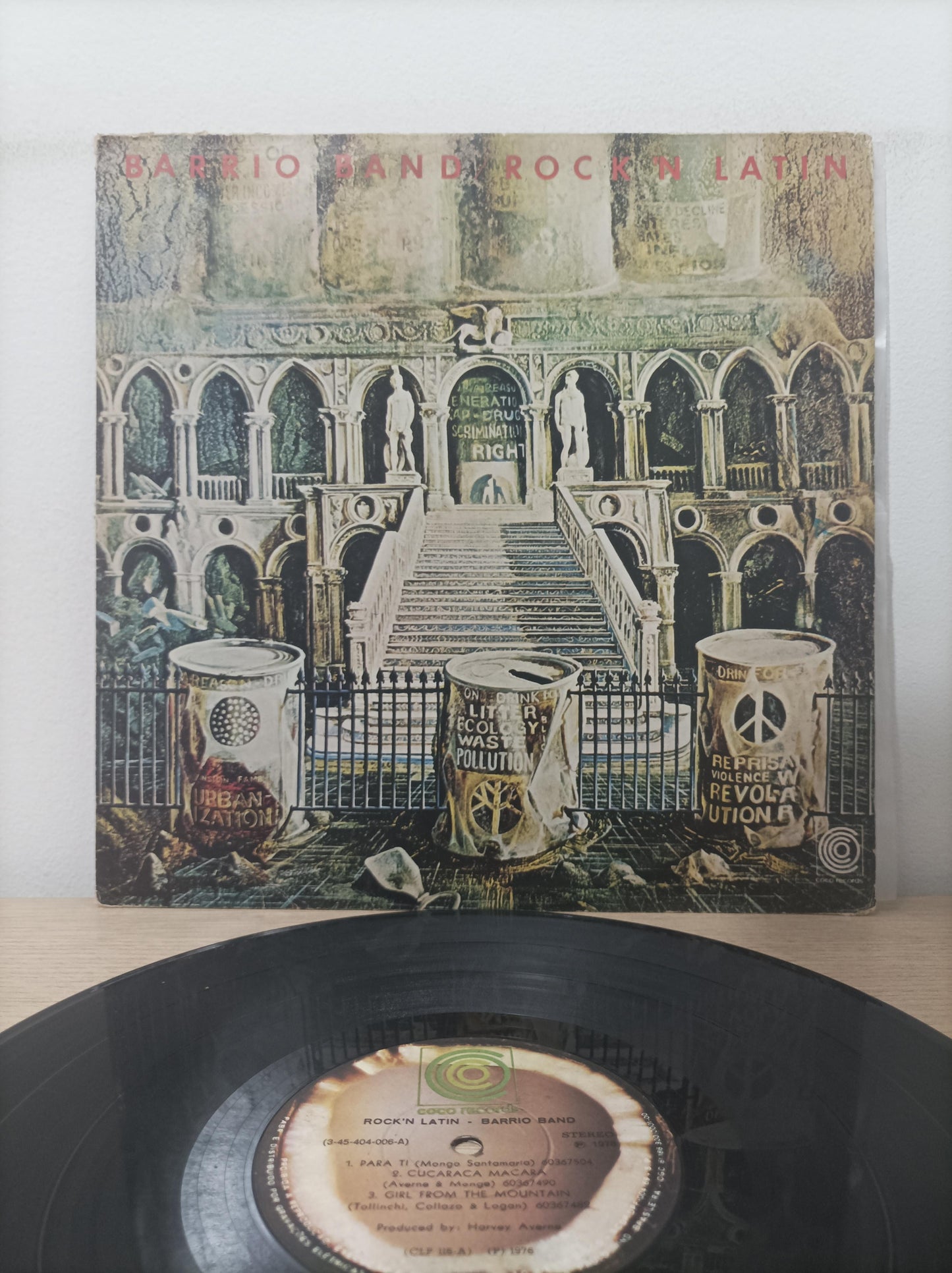 Lp Vinil Barrio Band Rock N Latin