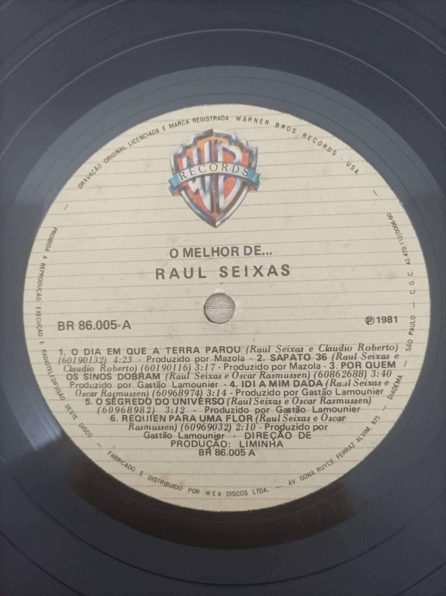 Lp Vinil Raul Seixas O Melhor de