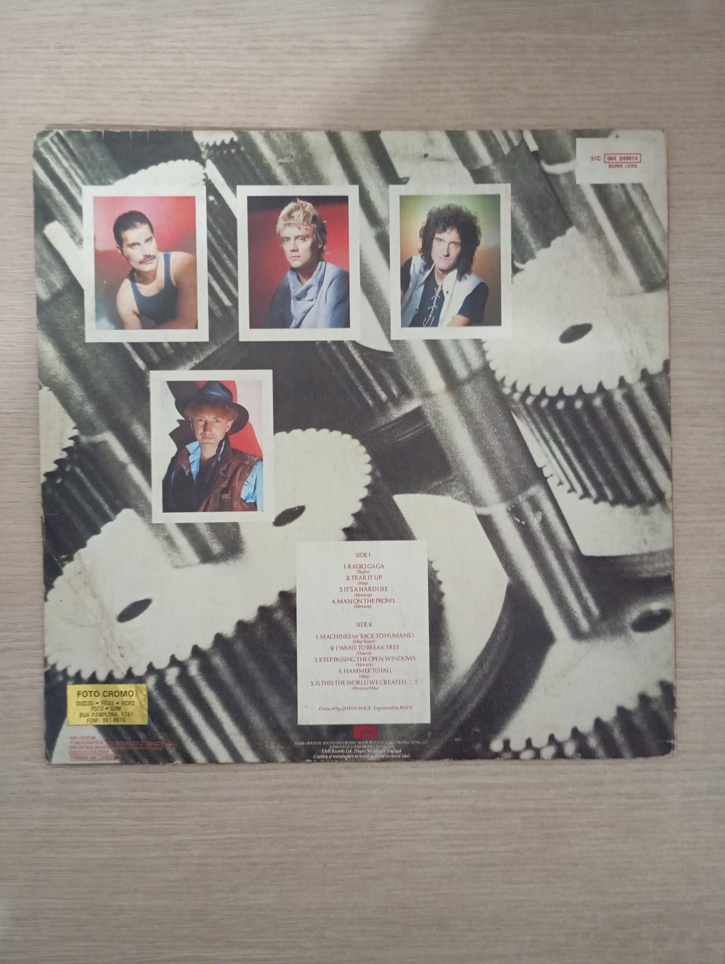 Lp Vinil Queen The Works Com Encarte