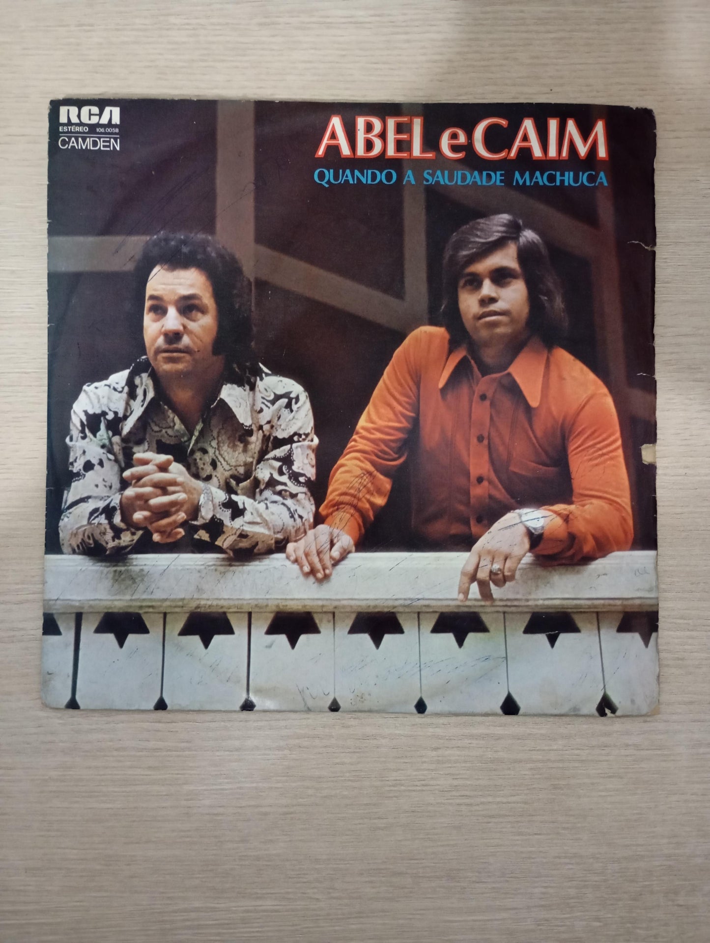 Lp Vinil Abel e Caim Quando a Saudade Machuca