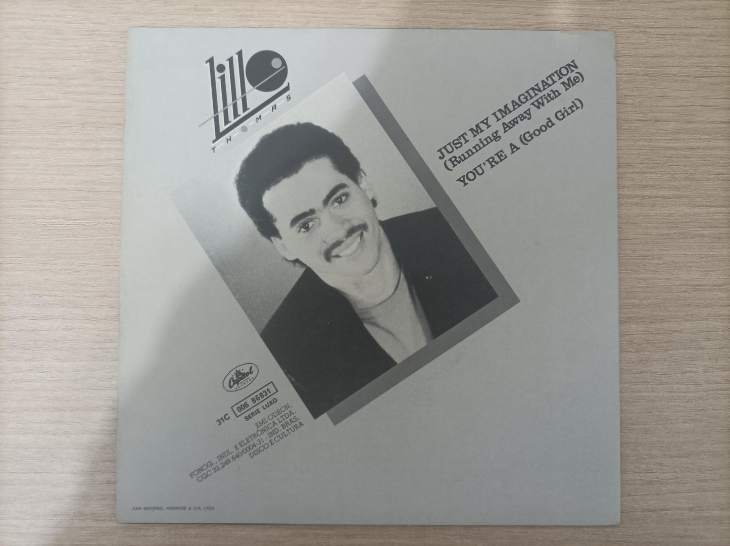 Compacto Vinil Lillo Thomas Just My Imagination