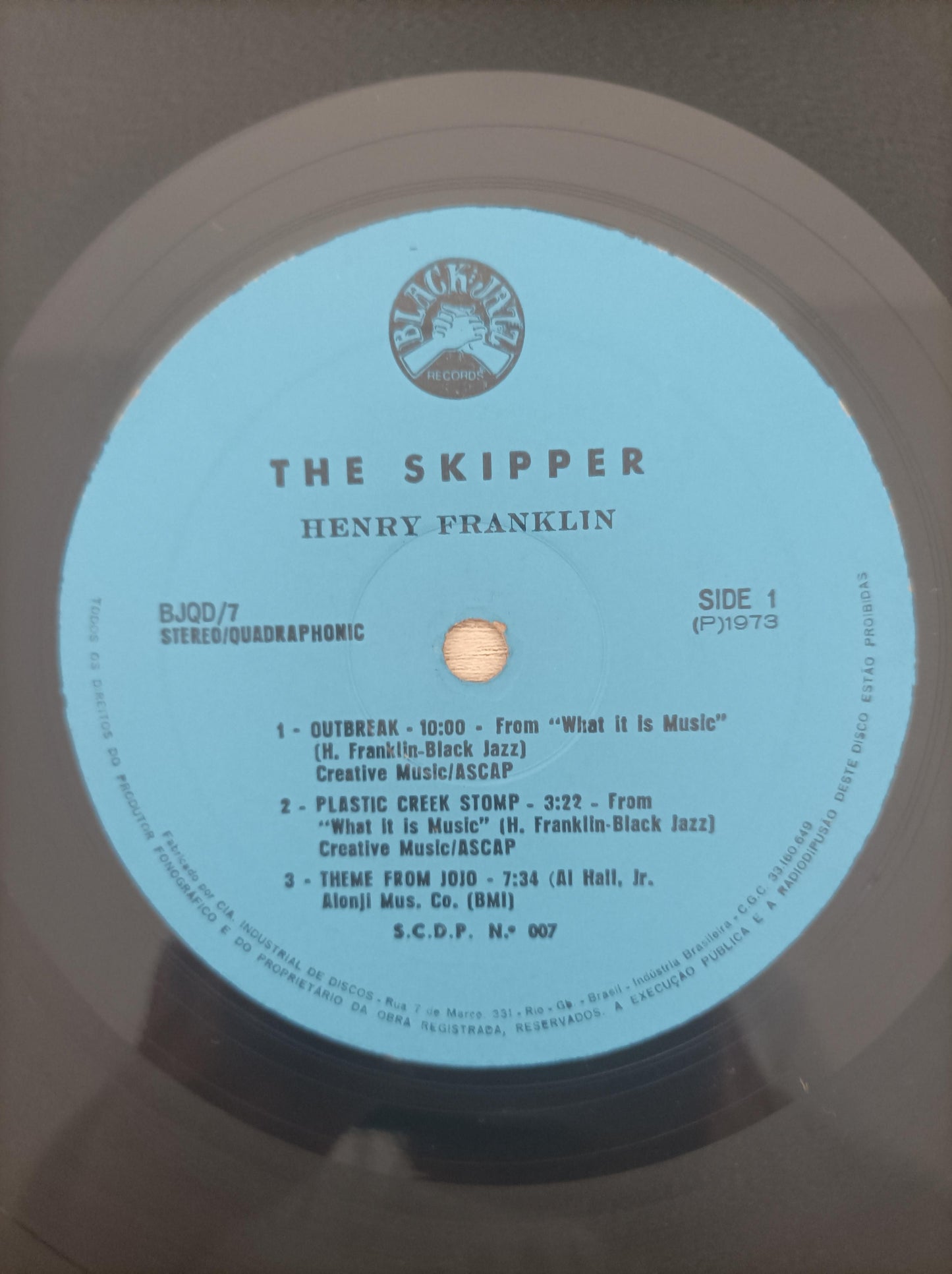 Lp Vinil Henry Franklin The Skipper
