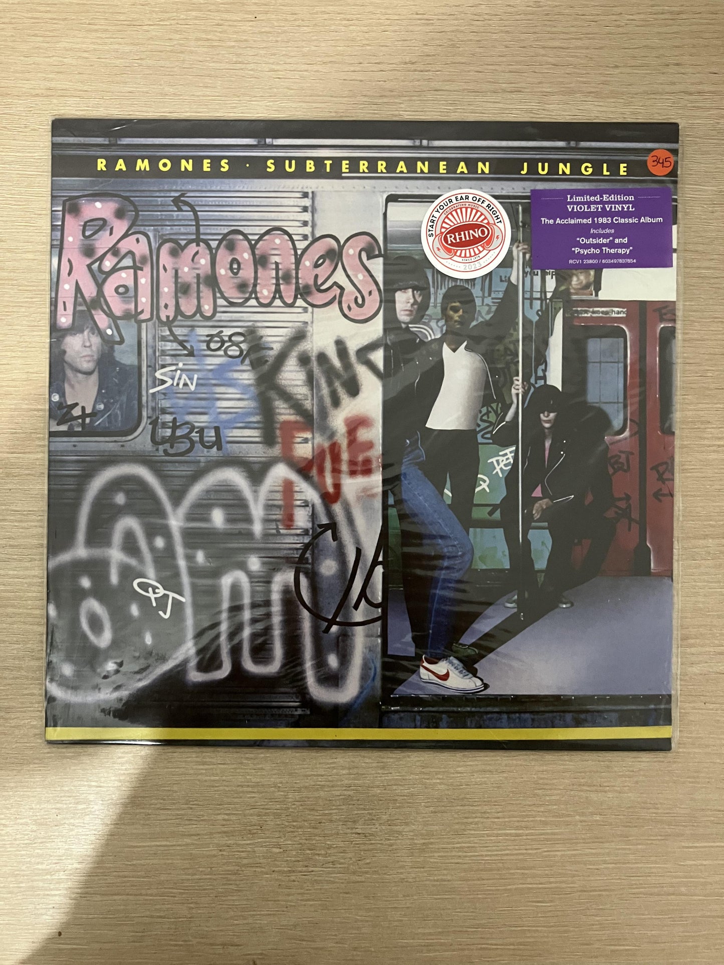 Lp Vinil Ramones Subterranean Jungle - Lacrado Importado