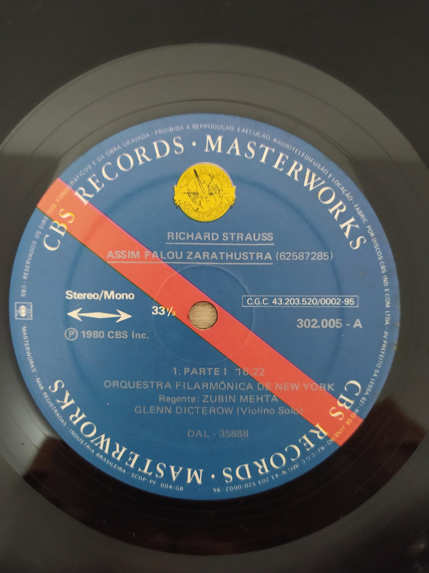 Lp Vinil Richard Strauss Assim Falou Zarathustra