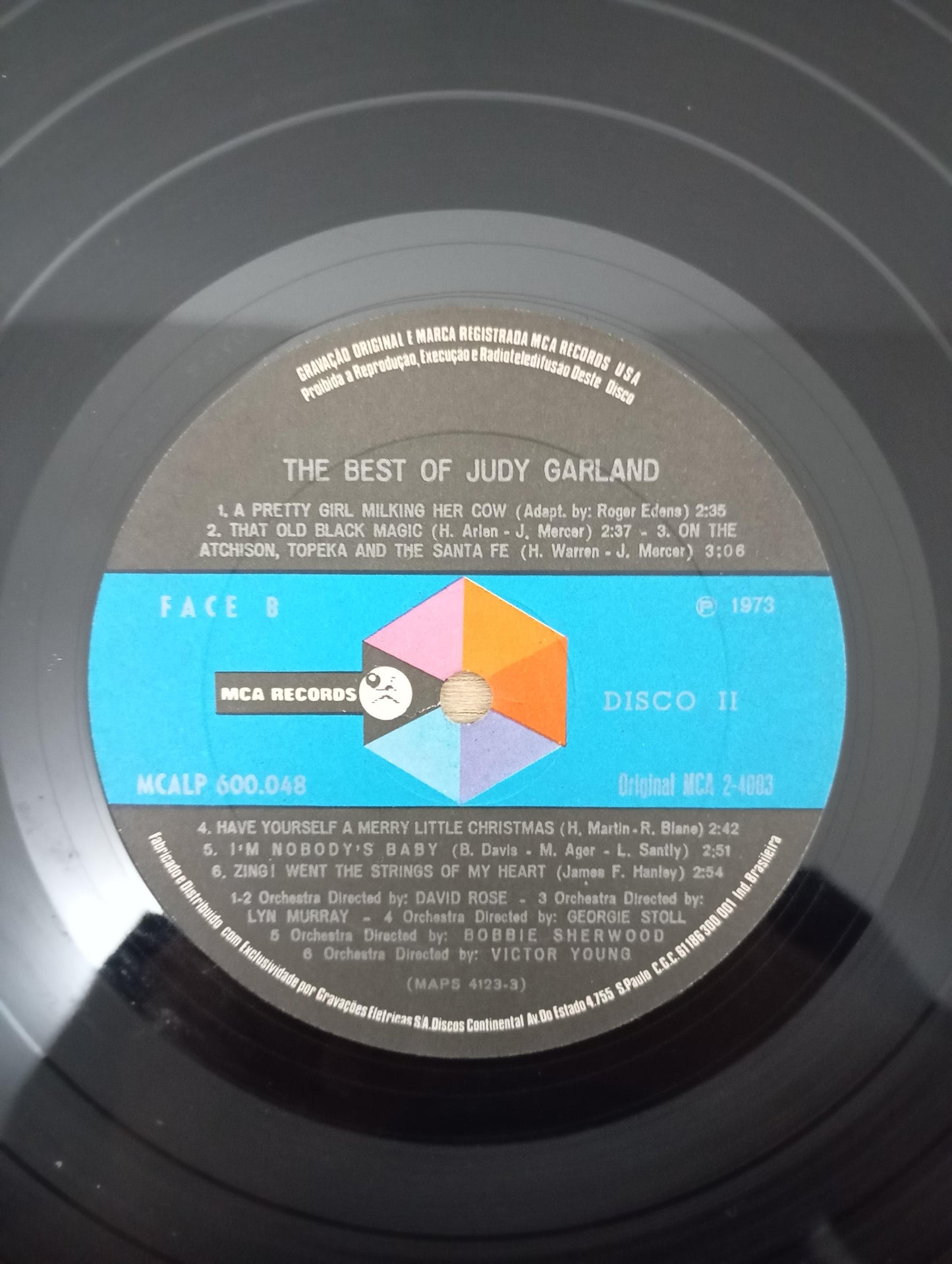 Lp Vinil Judy Garland The Best Of Judy Garland Duplo