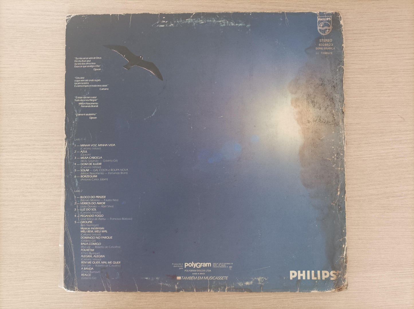 Lp Vinil Gal Costa Minha Voz Com Encarte