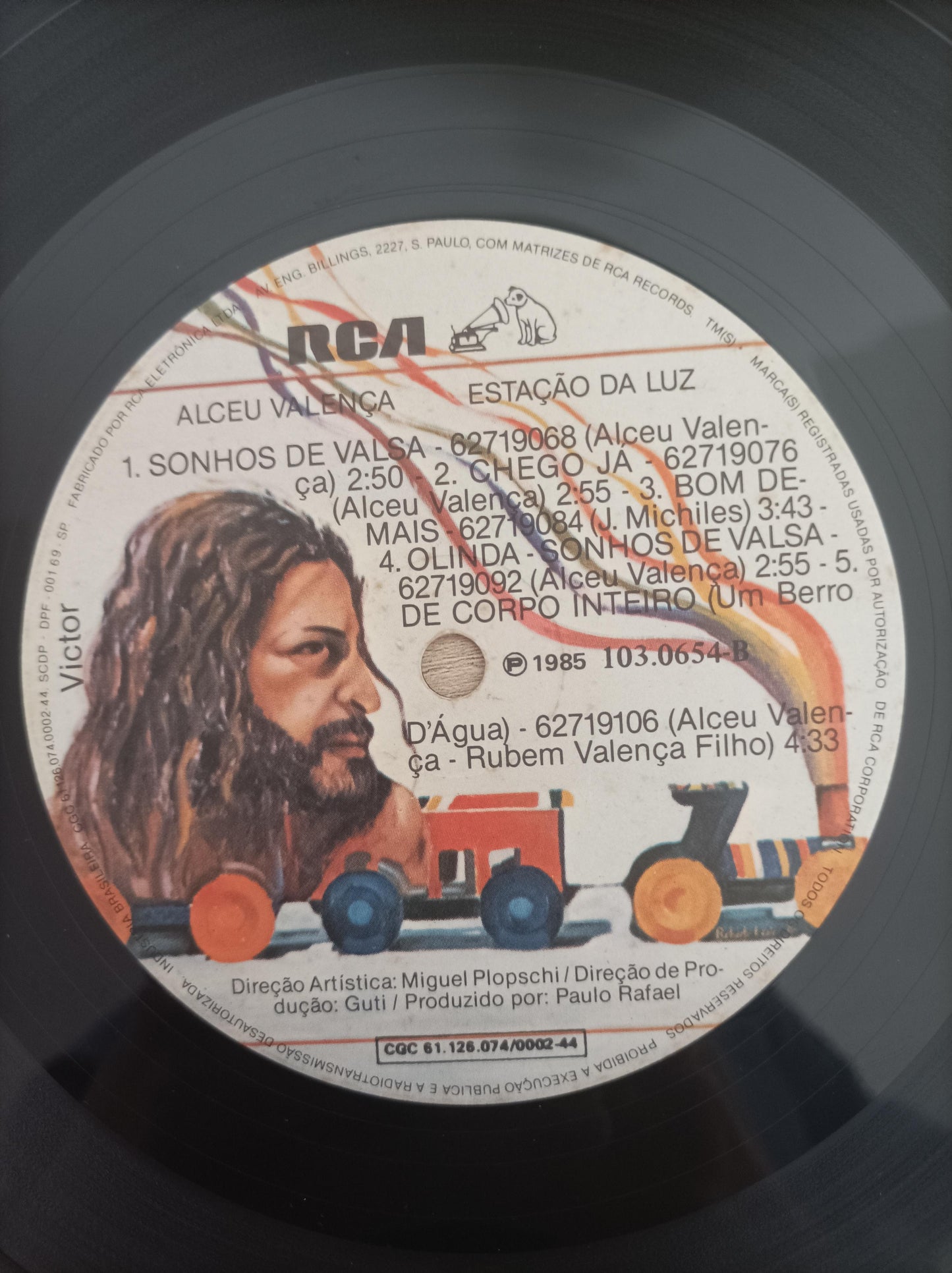 Disco Vinil Estação Da Luz Alceu Valença A