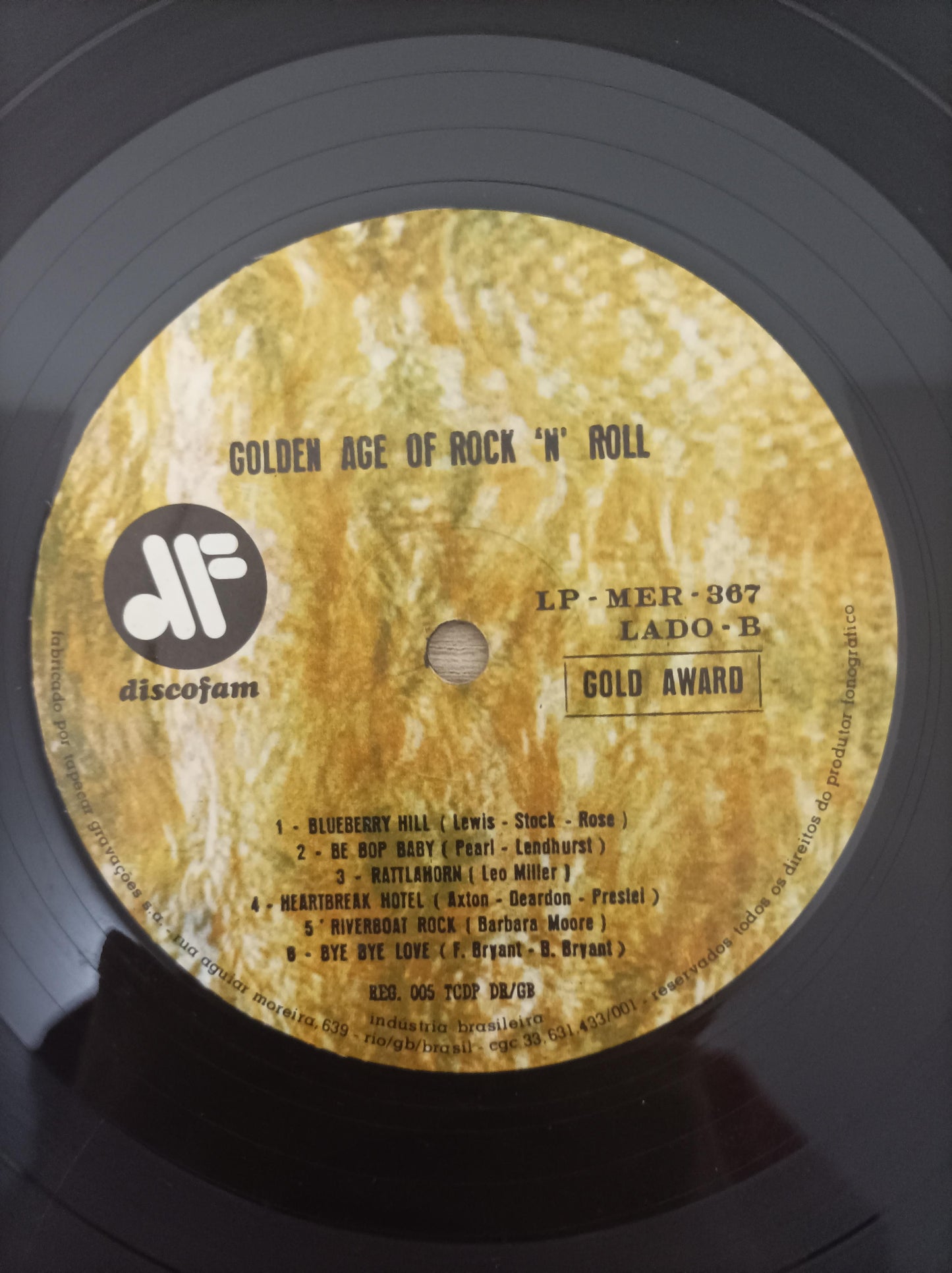 Lp Vinil The Ripoffs Play A Golden Age of Rock