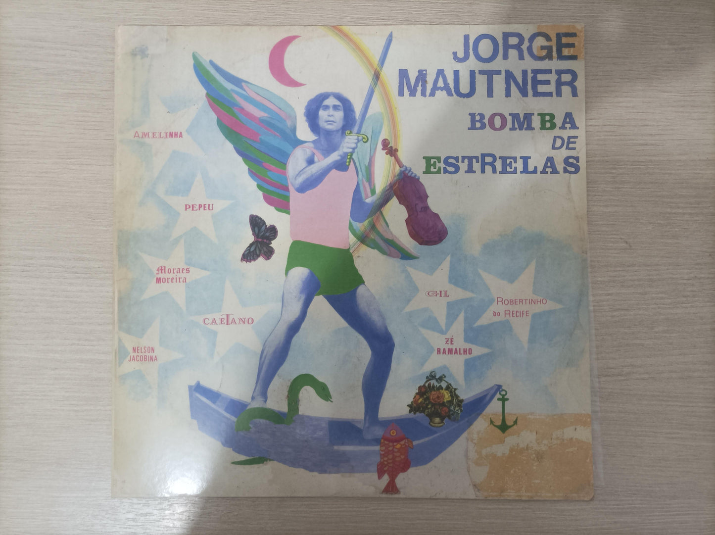 Lp Vinil Jorge Mautner Bomba De Estrelas
