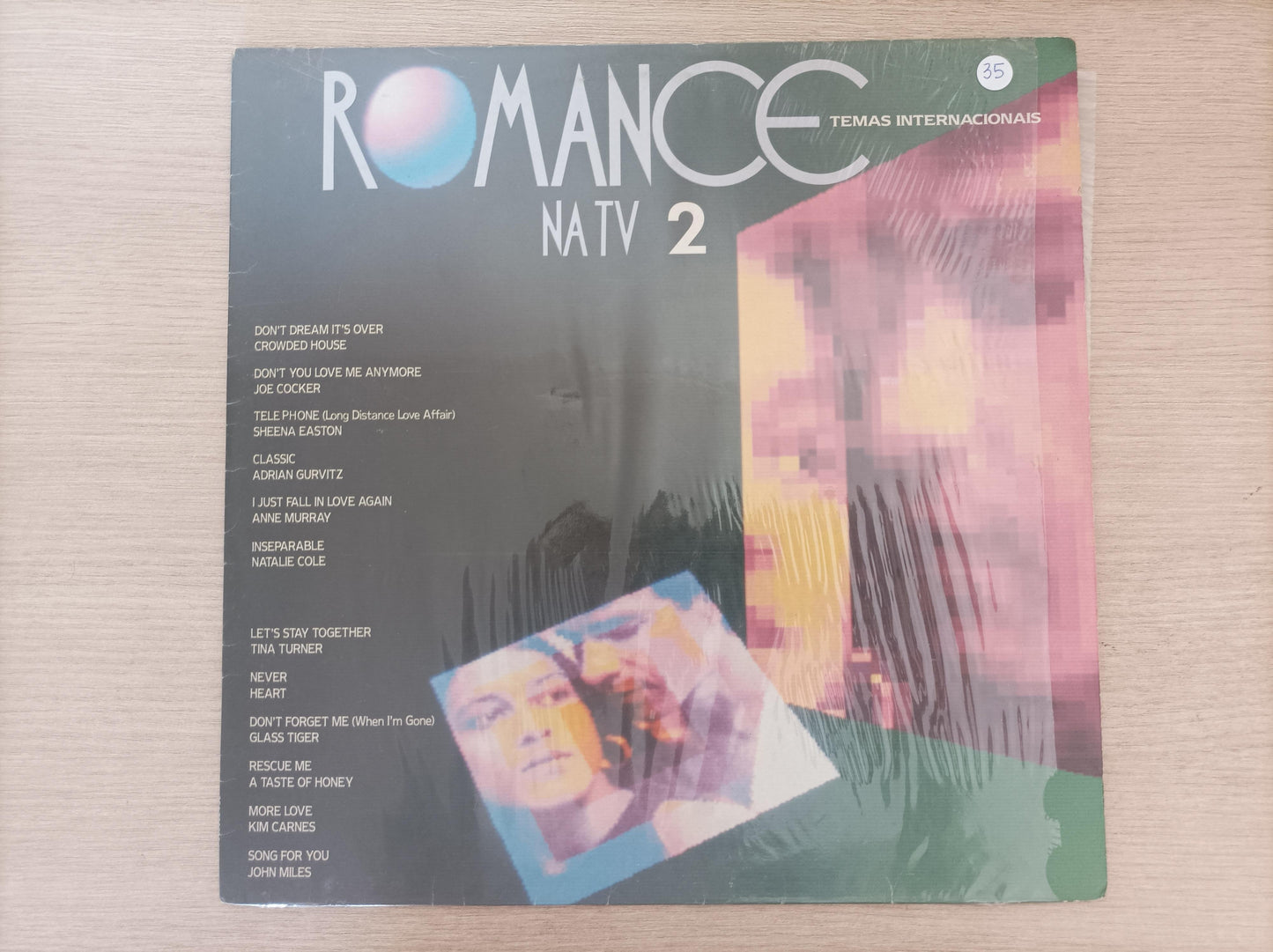Lp Vinil Romance na TV 2 Temas Internacionais
