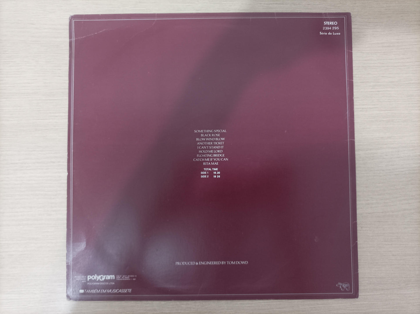 Lp Vinil Eric Clapton Another Ticket Com Encarte