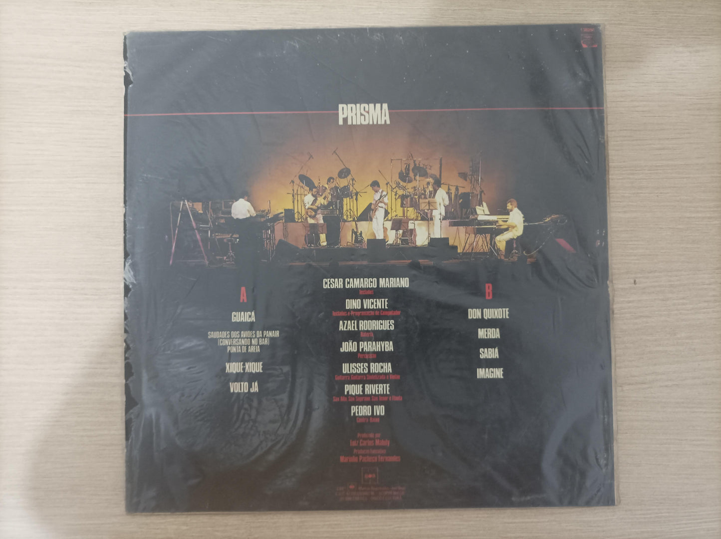 Disco Vinil Ponte Das Estrelas César Camargo Com Encarte A
