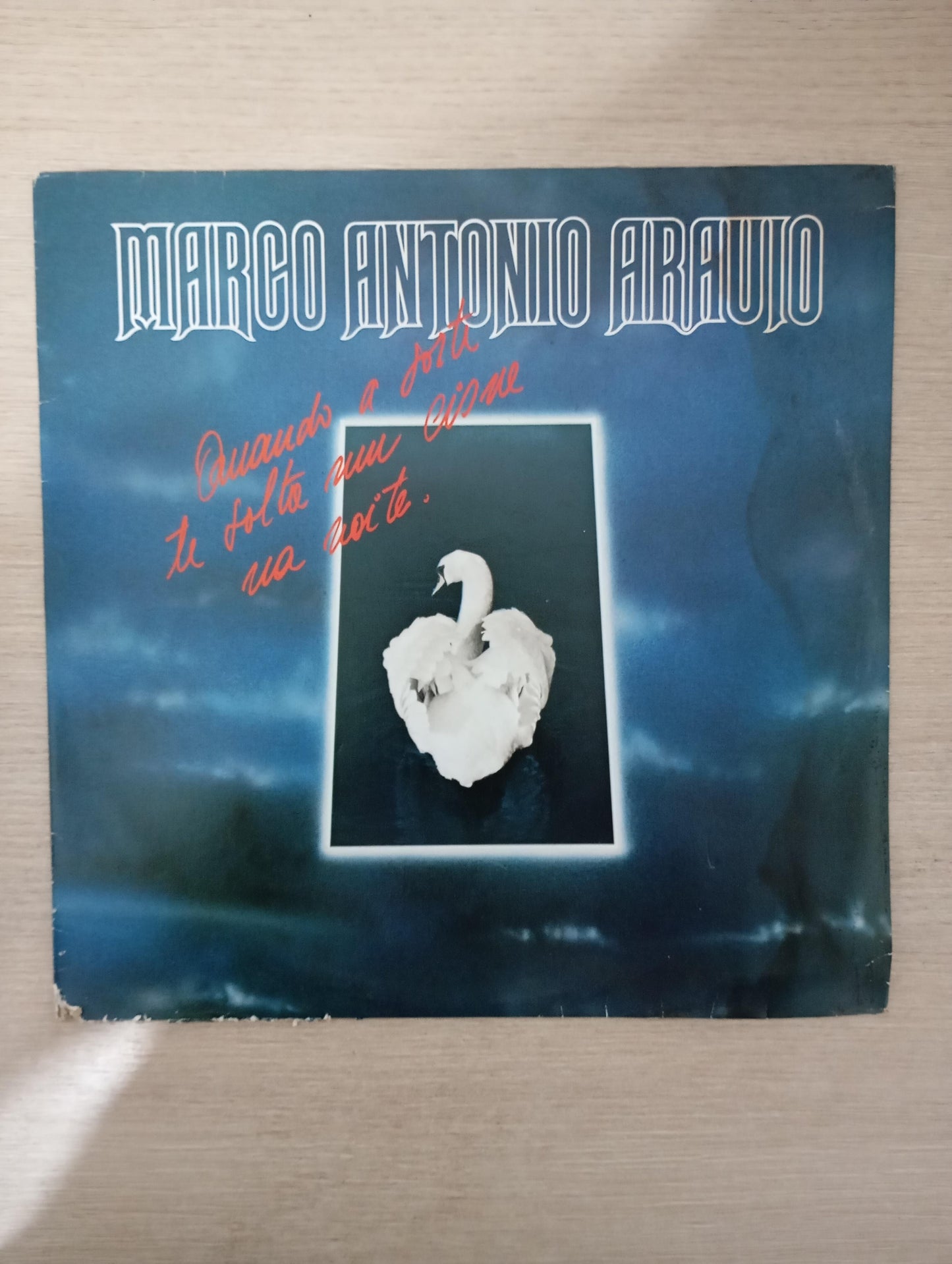 Lp Vinil Marco Antonio Araujo Quando Sorte Solta Cisne Noite