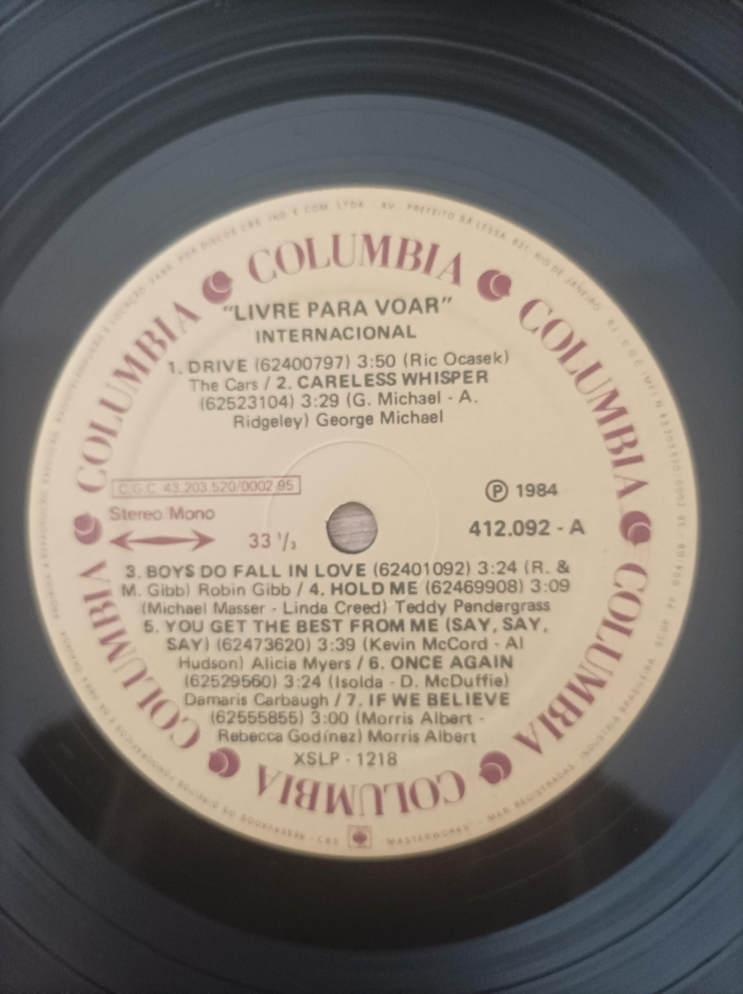 Lp Vinil Livre para Voar Internacional