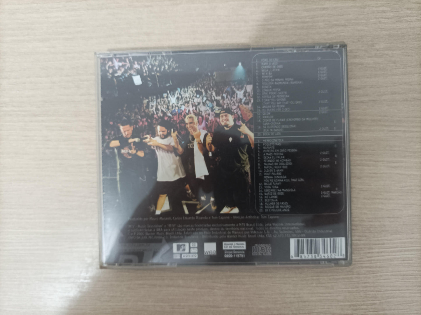 CD Raimundos MTV Ao Vivo Duplo