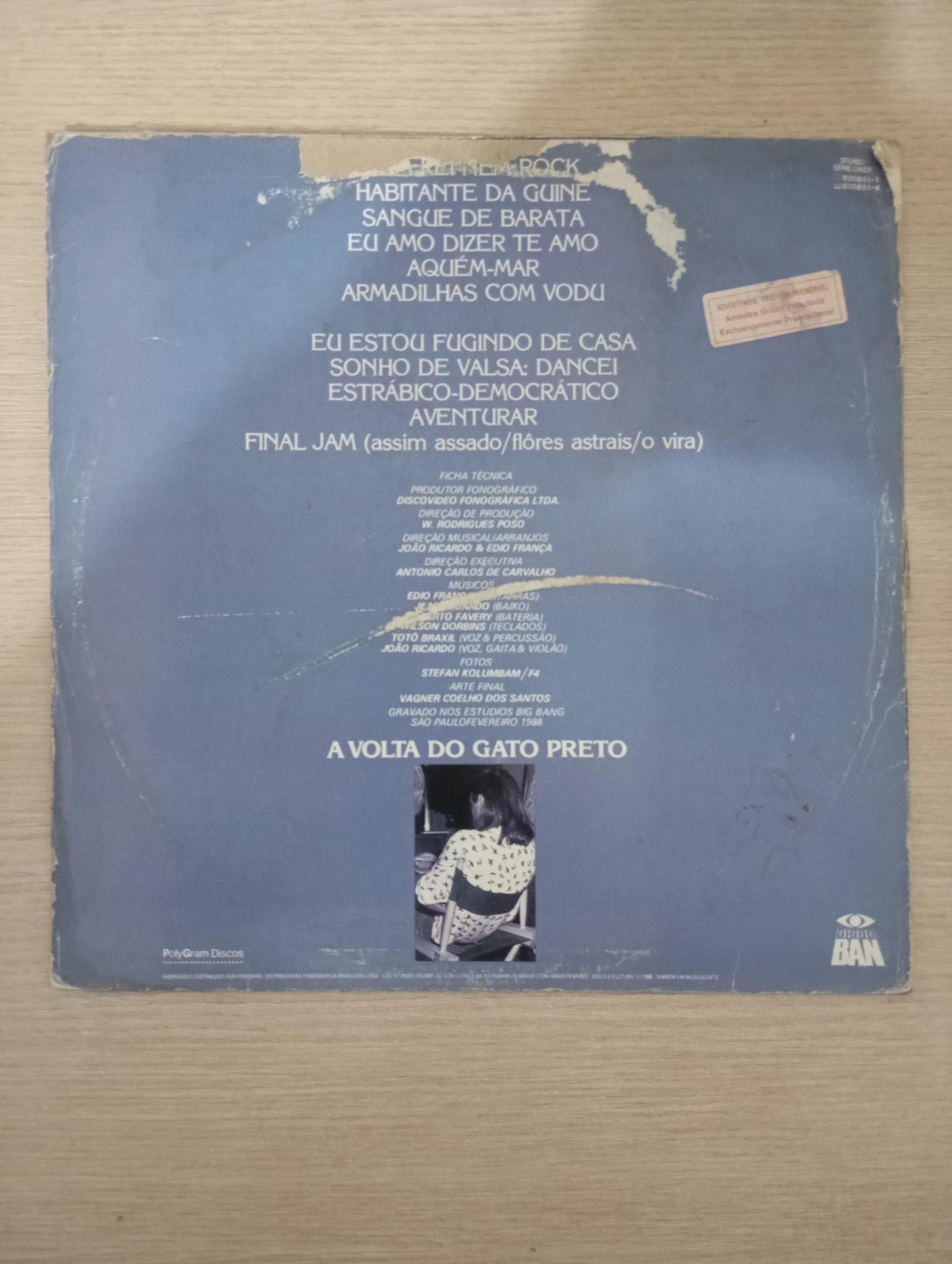 Lp Vinil Secos & Molhados A Volta Do Gato Preto