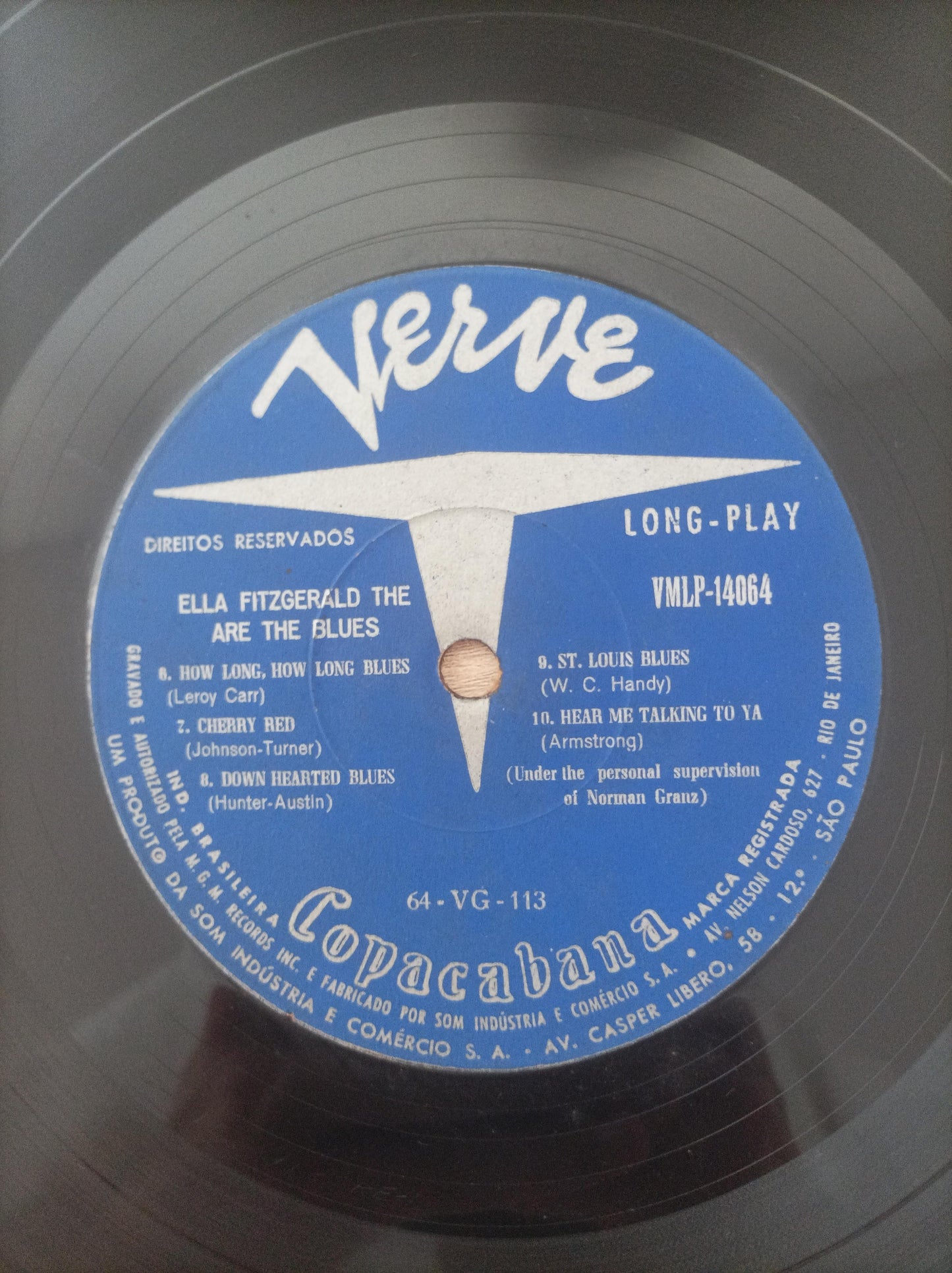 Lp Vinil Ella Fitzgerald These Are The Blues