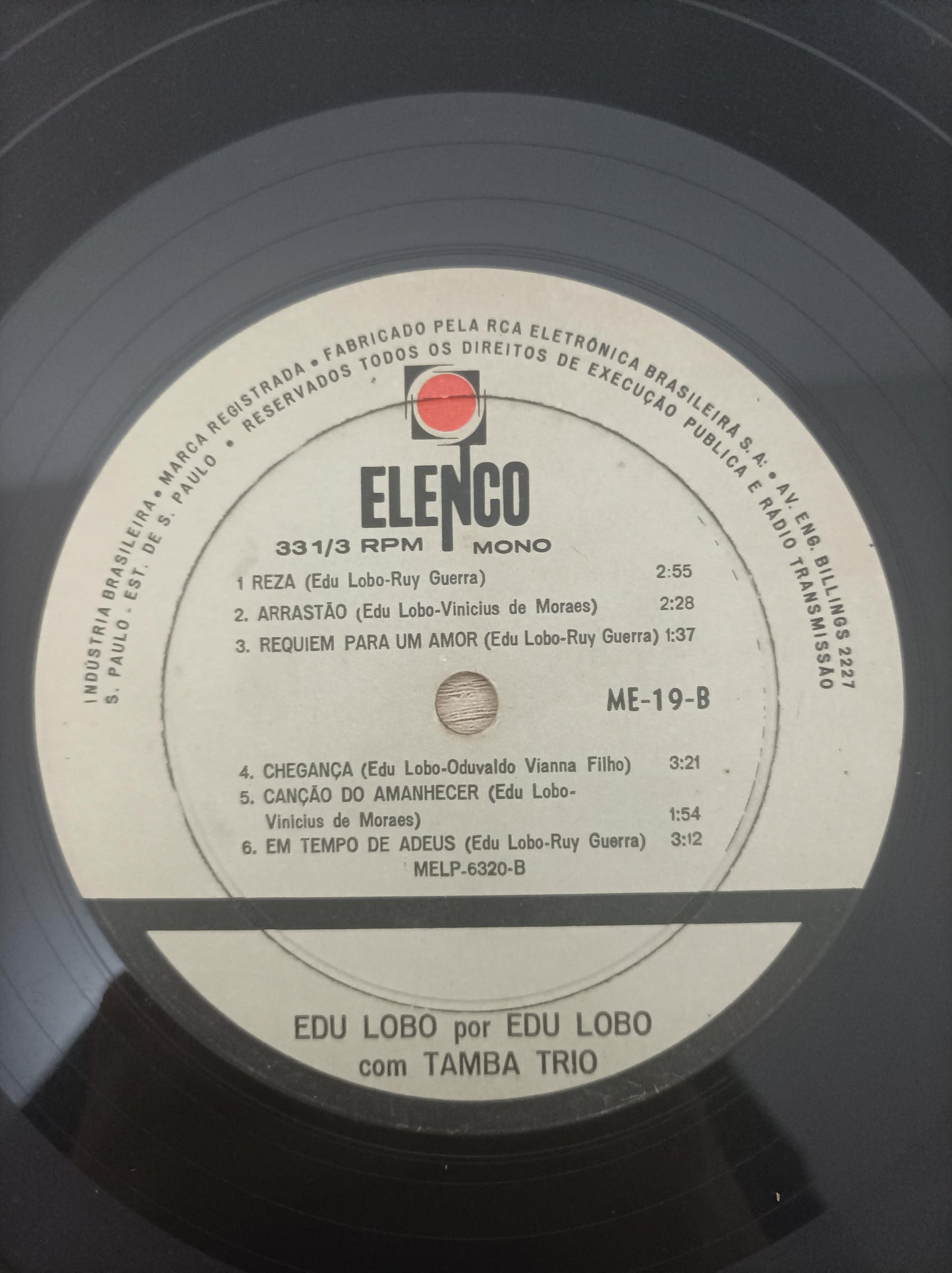 Lp Vinil Edu Lobo A Música de Edu Lobo Por