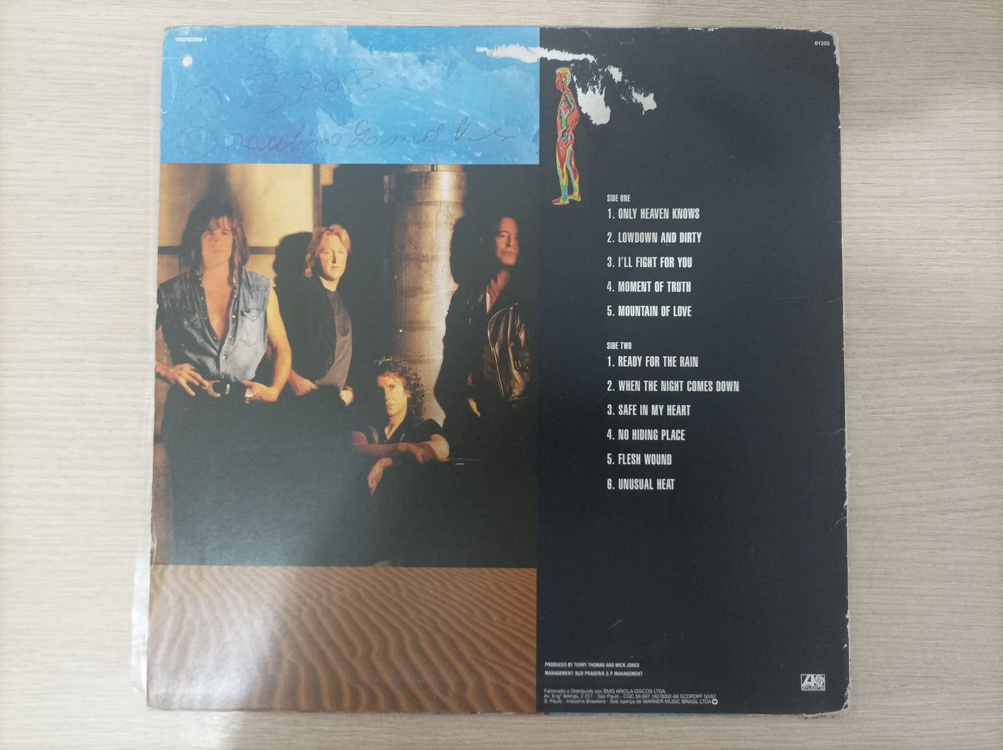Lp Vinil Foreigner Unusual Heat Com Encarte