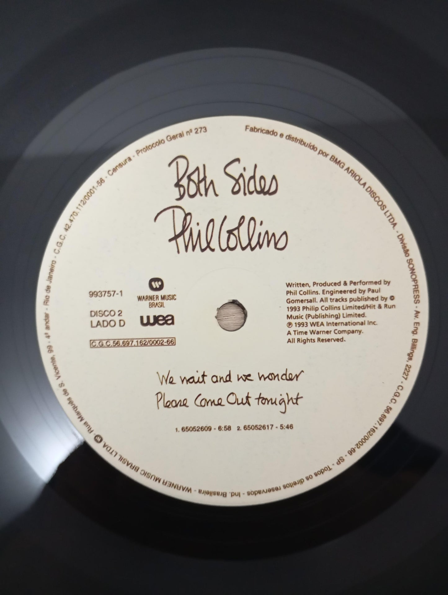 Lp Vinil Phil Collins Both Sides Duplo