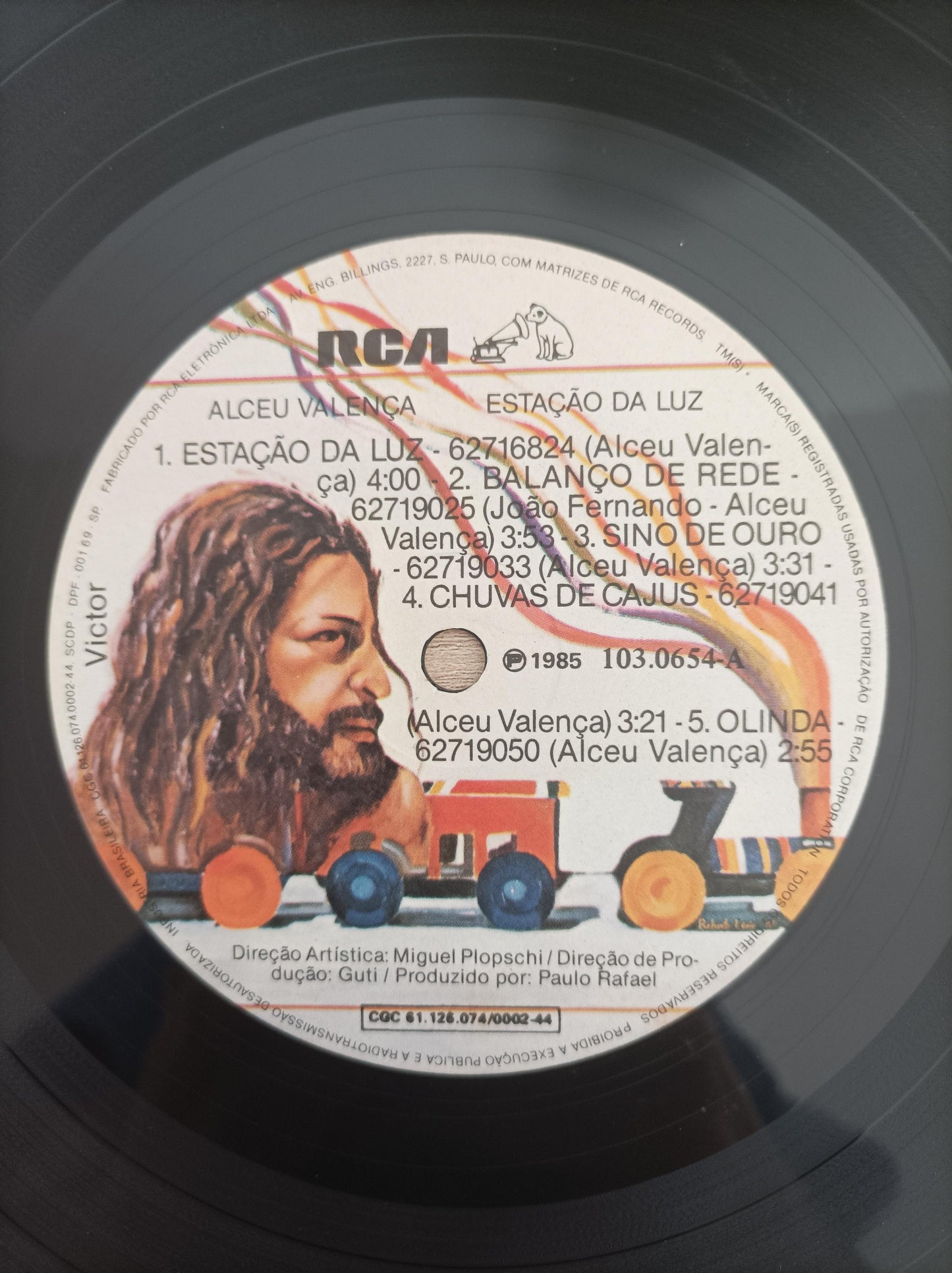 Disco Vinil Estação Da Luz Alceu Valença A