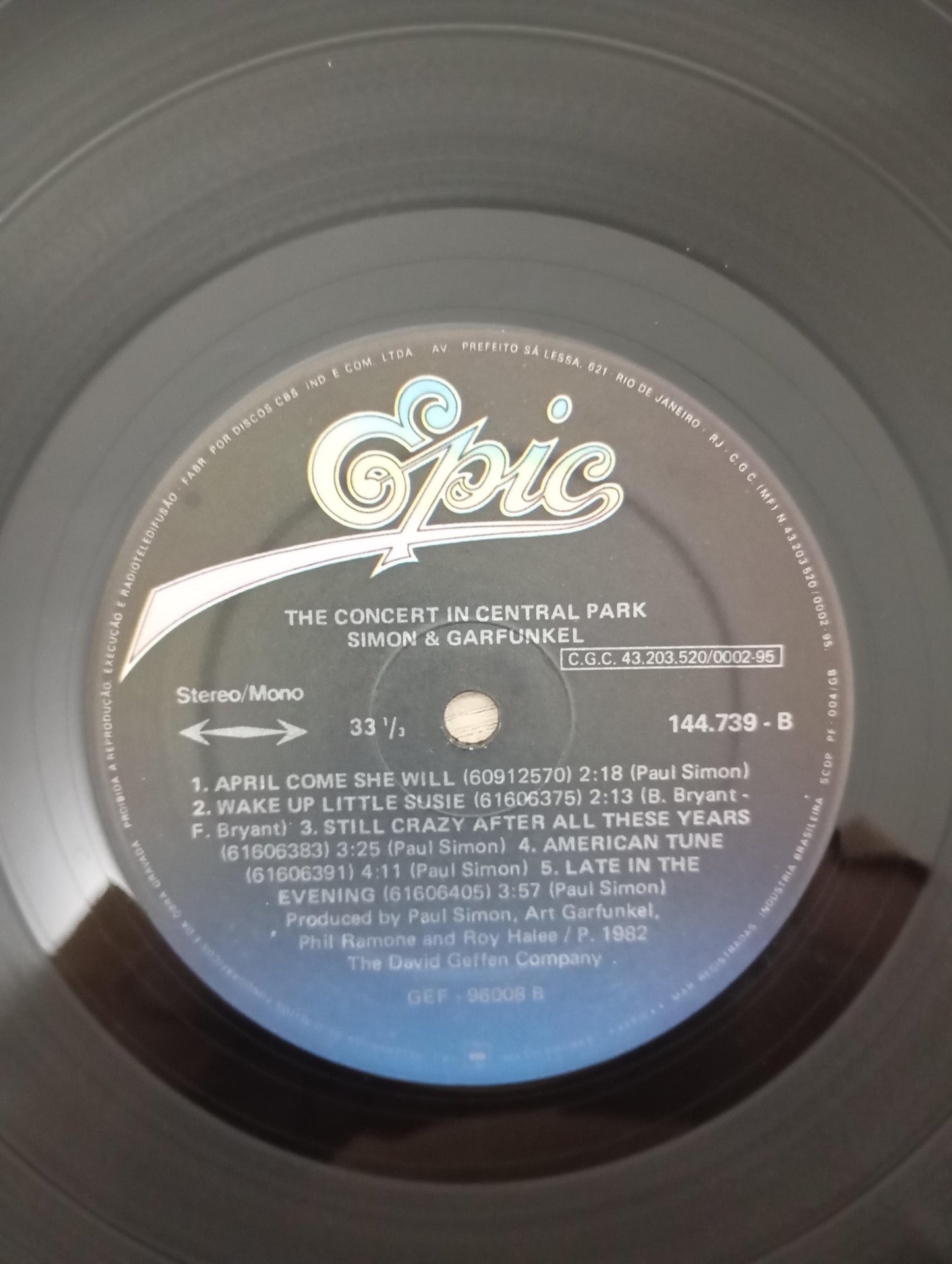 Lp Vinil Simon & Garfunkel The Concert In Central Park Duplo