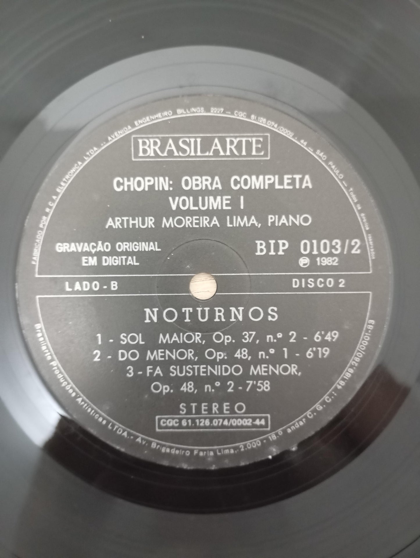 Lp Vinil Box Arthur Moreira Lima Chopin: 21 Noturnos, Leia