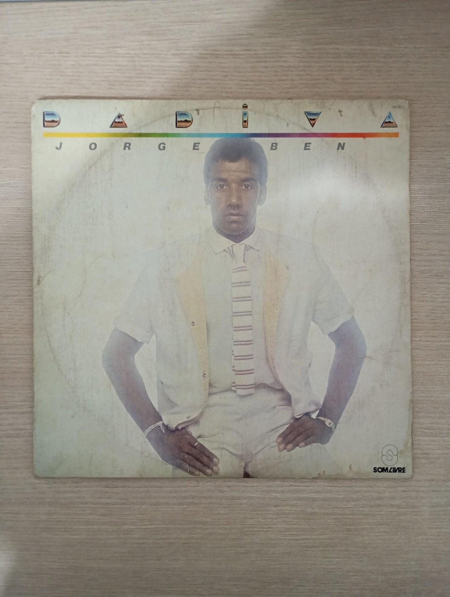 Disco Vinil Dádiva Jorge Ben Com Encarte A