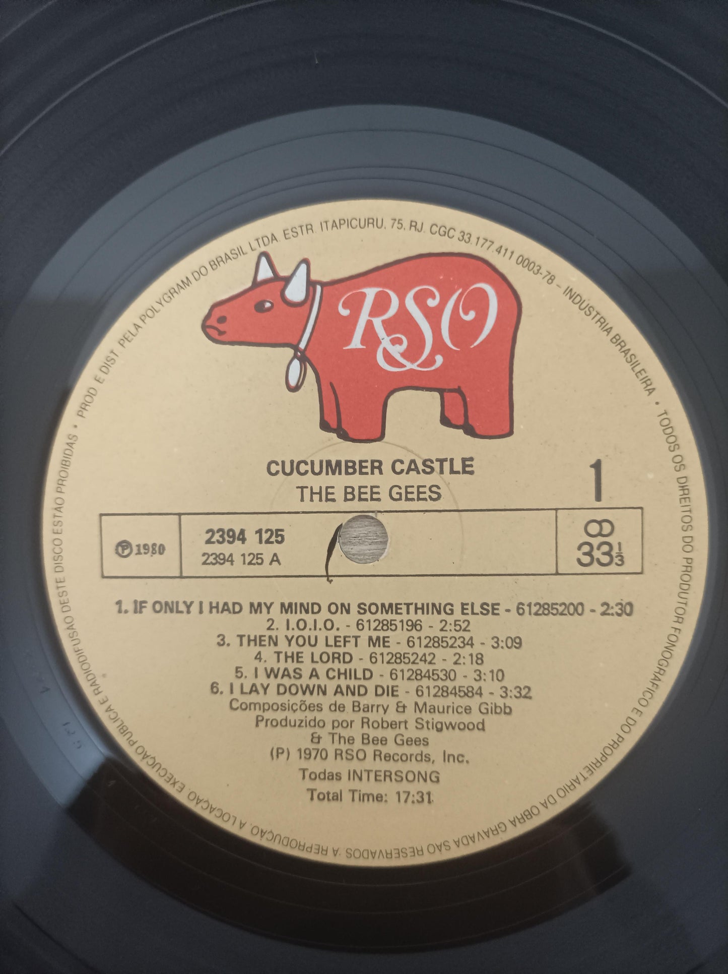 Lp Vinil Bee Gees Cucumber Castle Importado