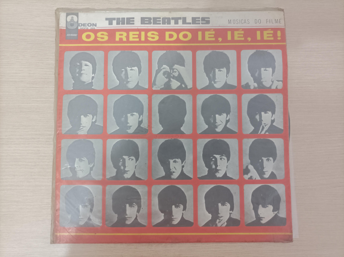 Lp Vinil The Beatles Os Reis Do Ié, Ié, Ié!, Leia