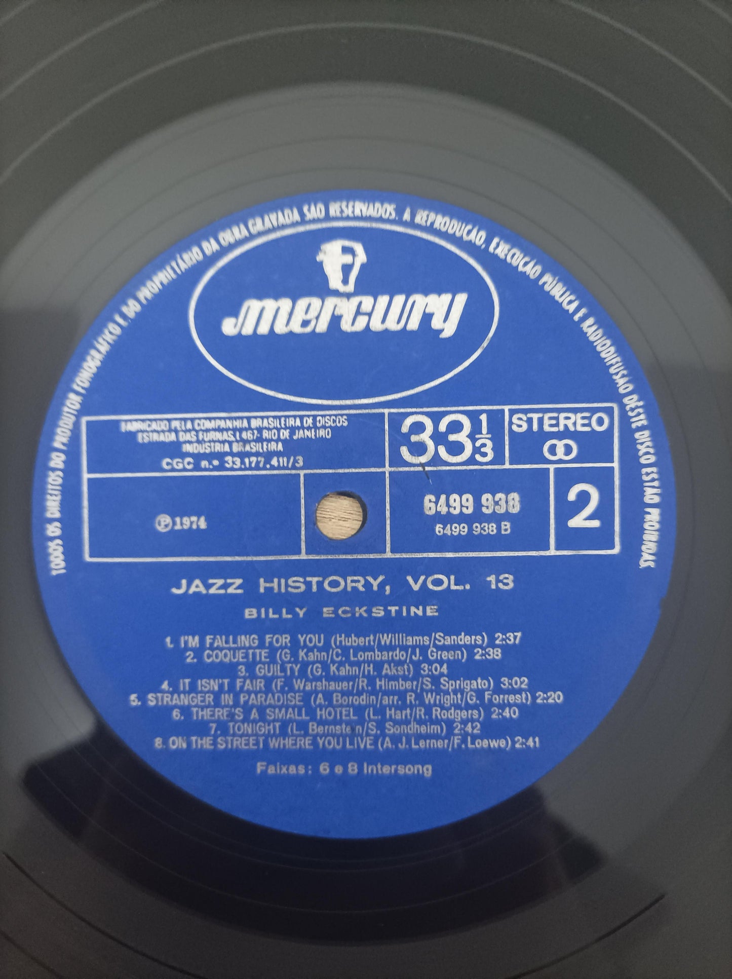Lp Vinil Sarah Vaughan Billy Eckstine Jazz-History 13 Duplo