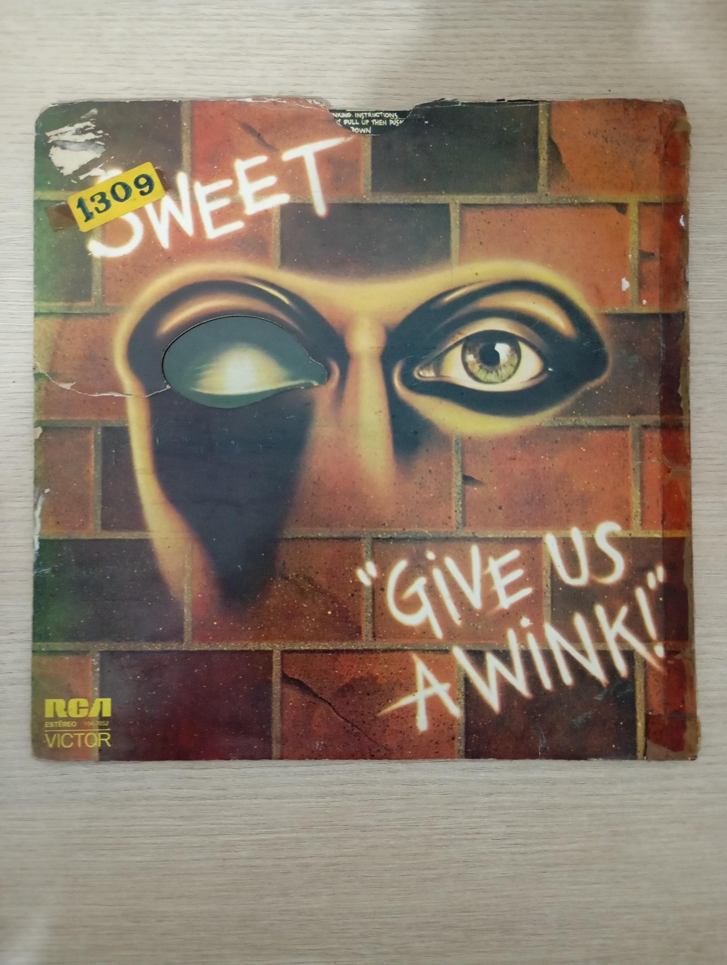 Lp Vinil The Sweet Give Us A Wink!, Leia