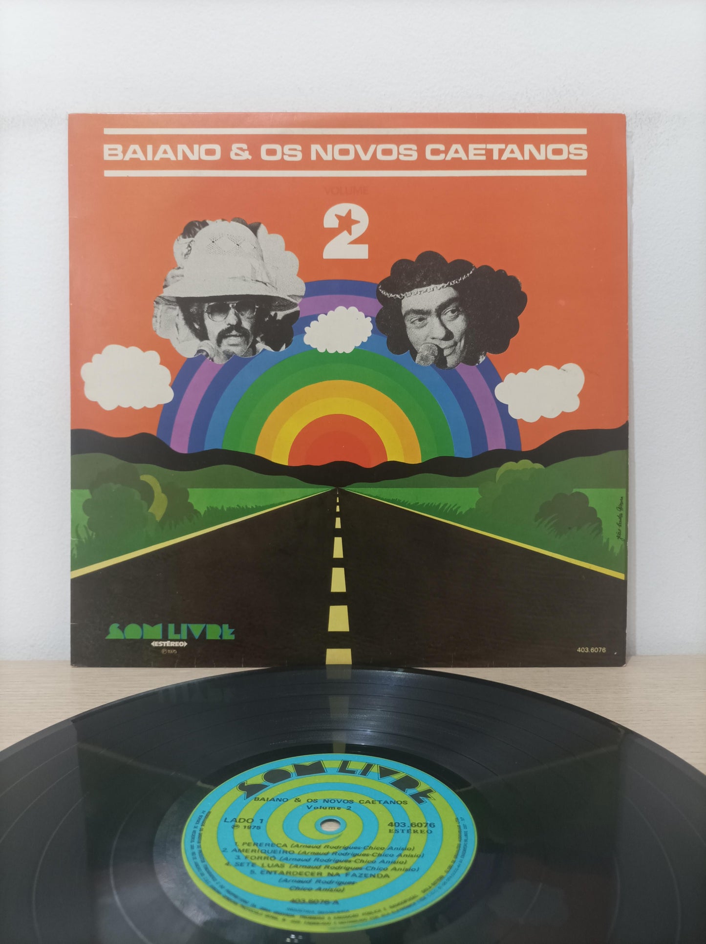 Lp Vinil Baiano & Os Novos Caetanos Vol. 2