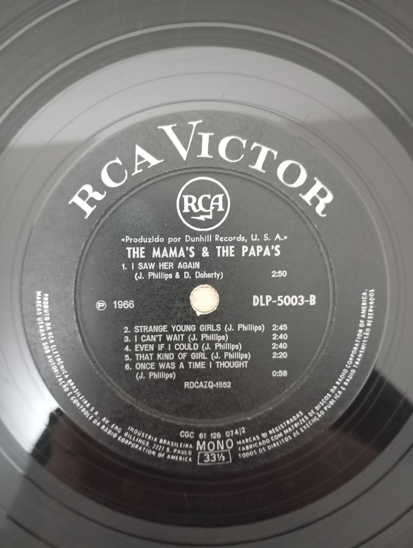 Lp Vinil The Mamas & The Papas 1966