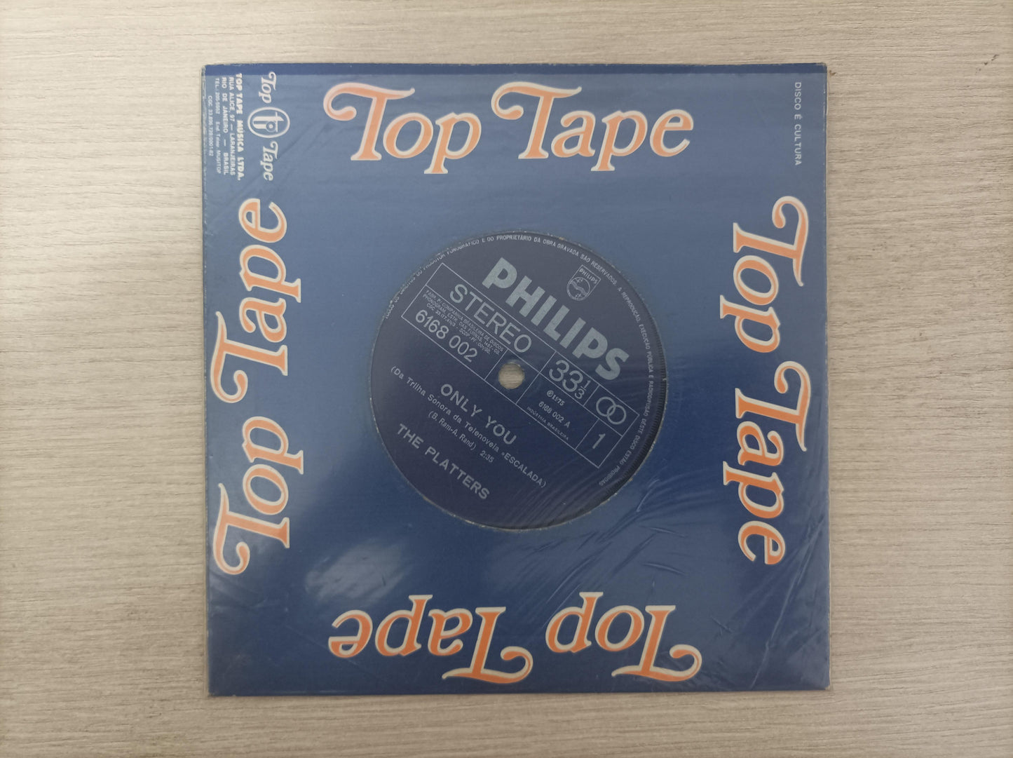 Vinil Compacto The Platters Only You / Smoke Gets