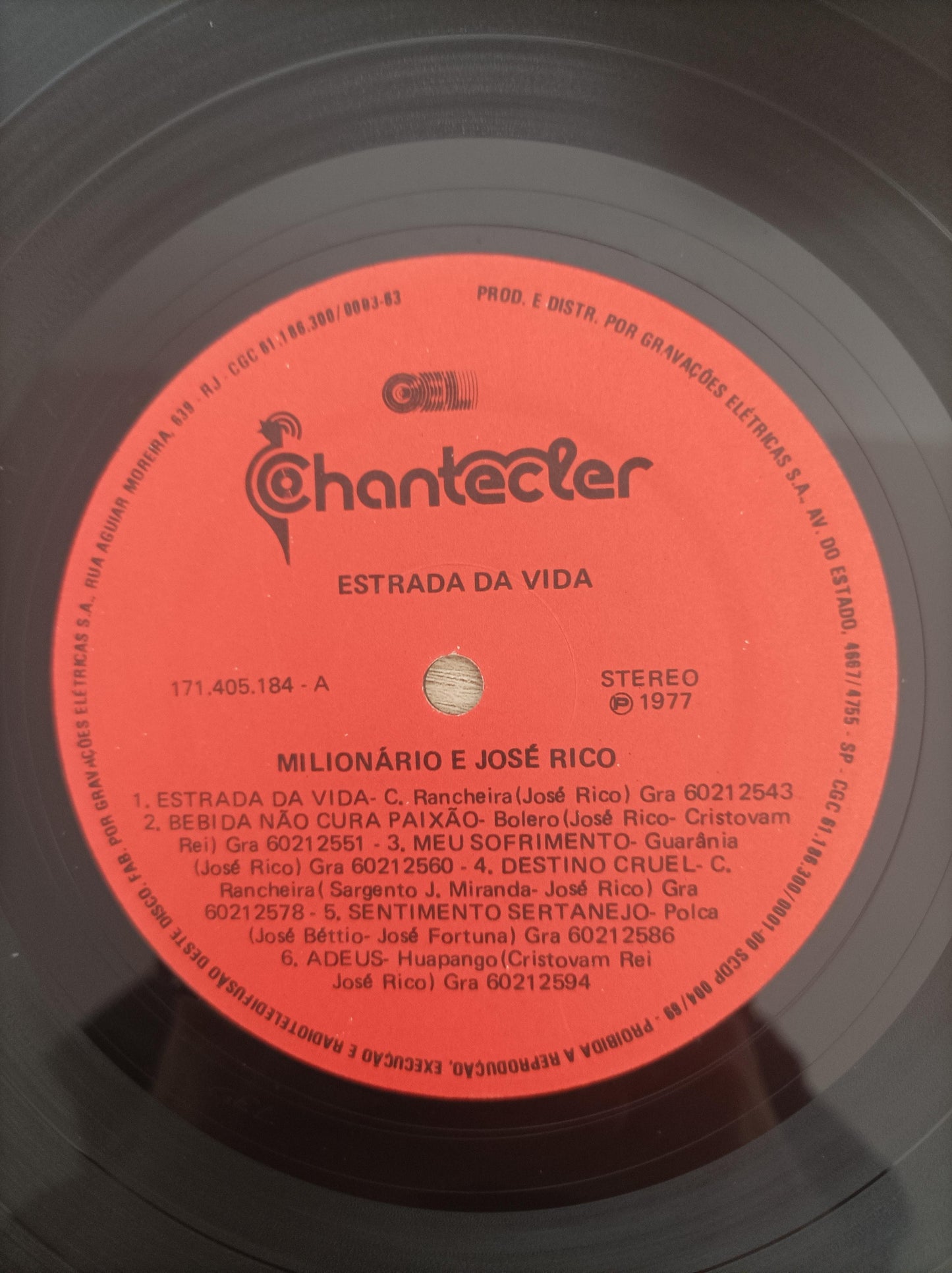 Lp Vinil Milionário & José Rico Estrada da Vida Vol. 5